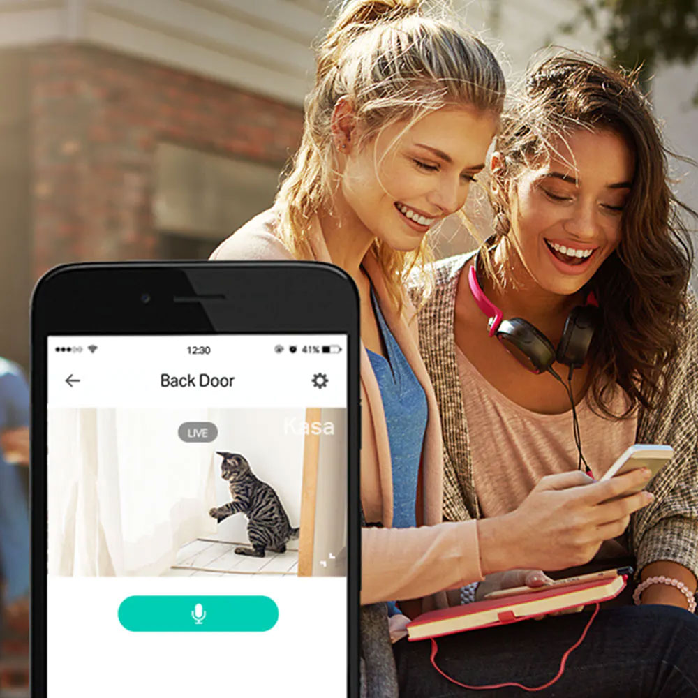 Kasa Indoor Smart Home Camera by TPLink, 1080p HD Security Camera